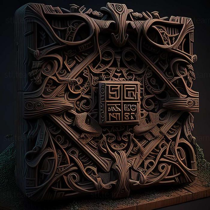 3D модель The Dungeon Of Naheulbeuk The Amulet Of Chaos game (STL)